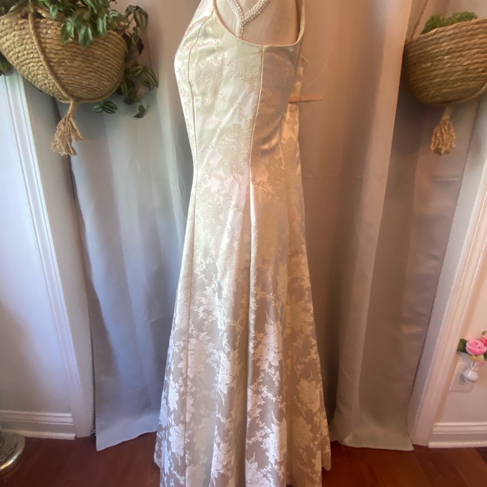 ❌SOLD❌ VTG SCOTT MCCLINTOCK PROM EVENING DRESS SIZE 8 - Picture 9 of 10